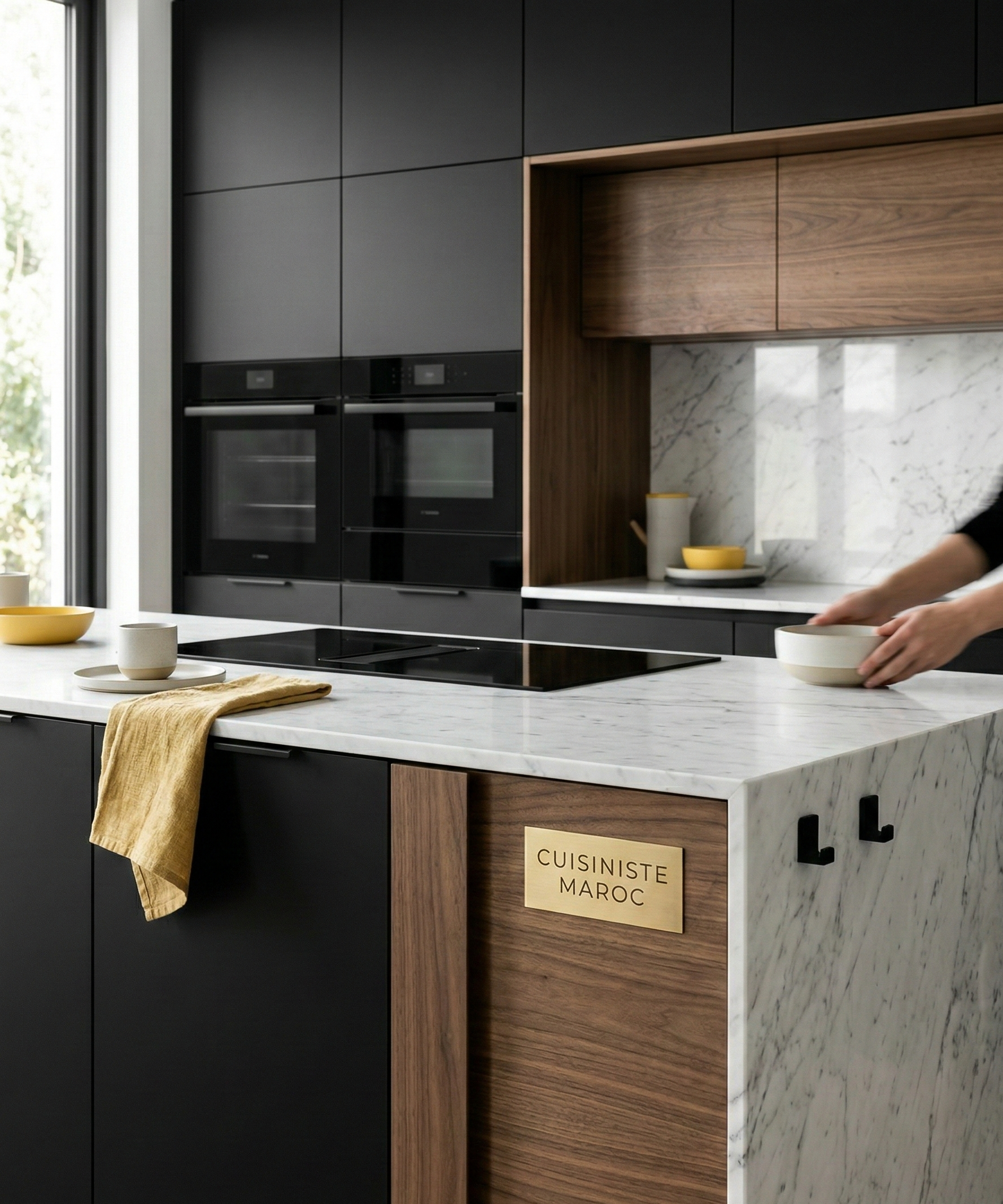 Finition haut de gamme cuisine sur mesure